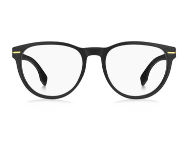 Designer Men Hugo Boss Eyeglasses: 1324 - Matte Gold Black- SpecSMART Eye Clinic (Front View)